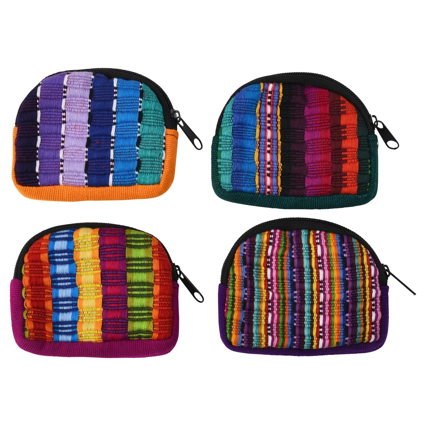 Half Moon Embroidered Pouch