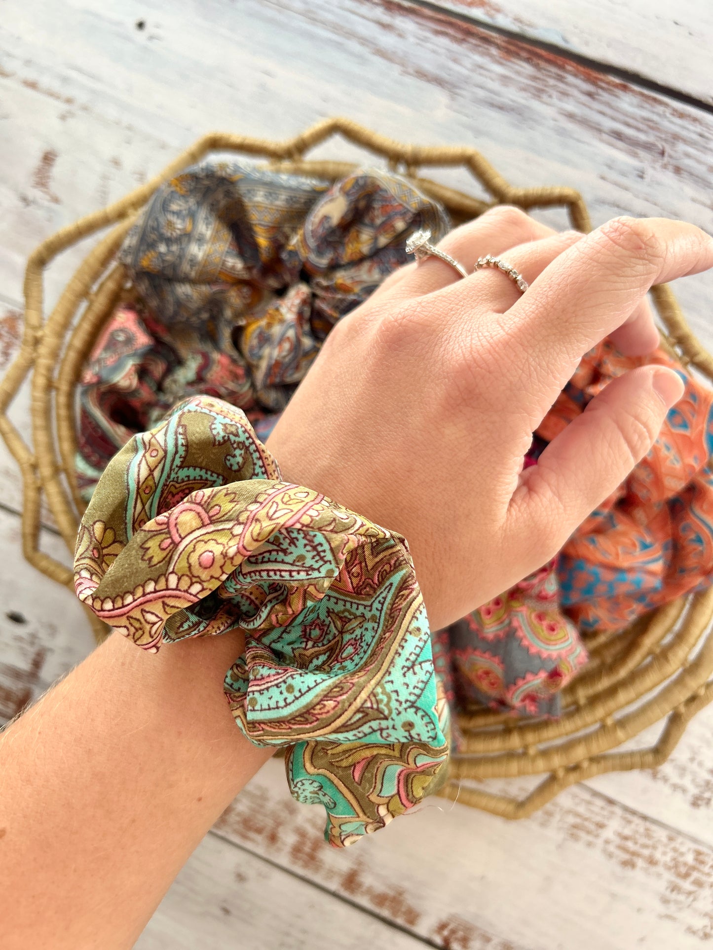 Patchwork Scrunchy