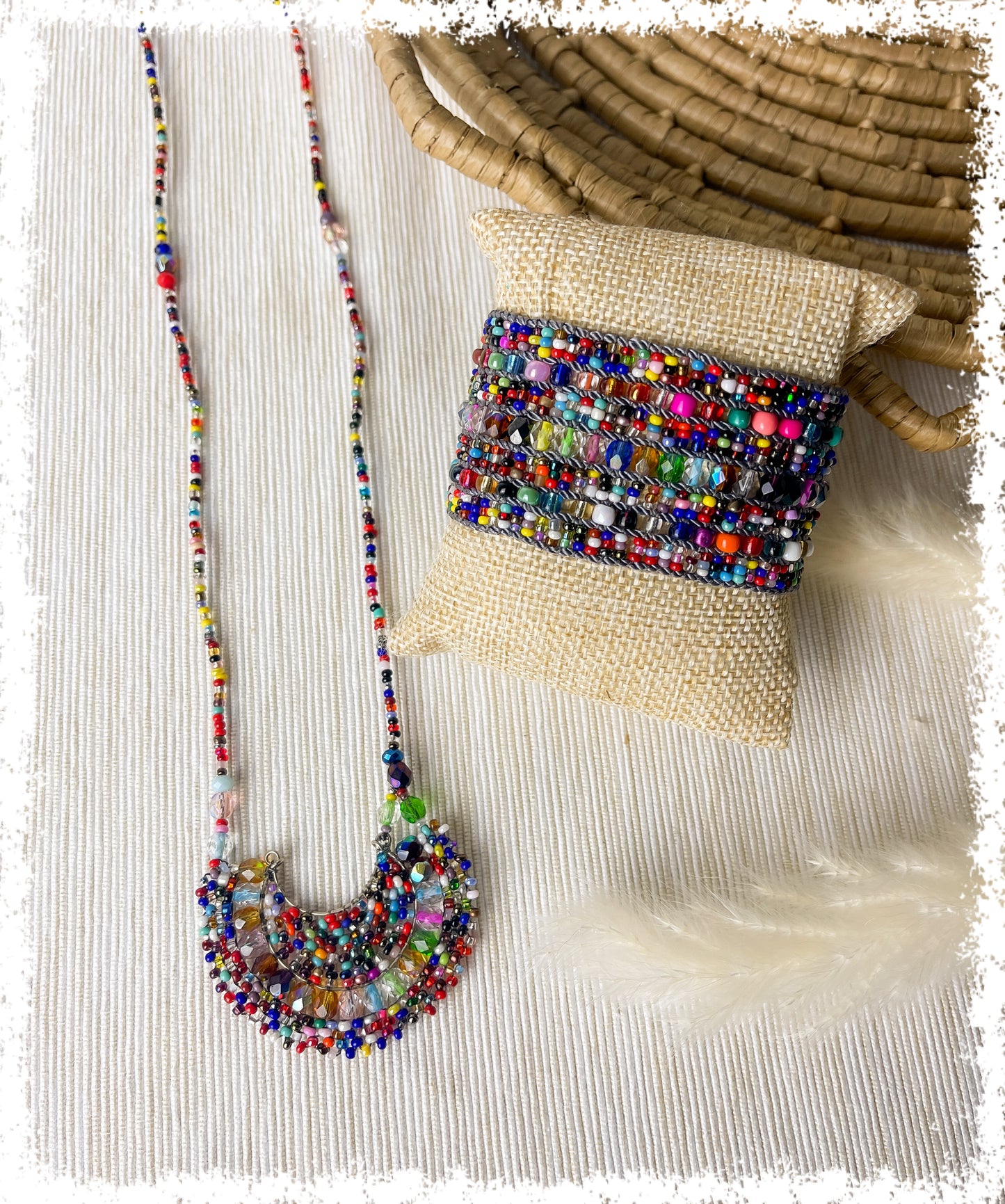 Joy! Half Moon Necklace