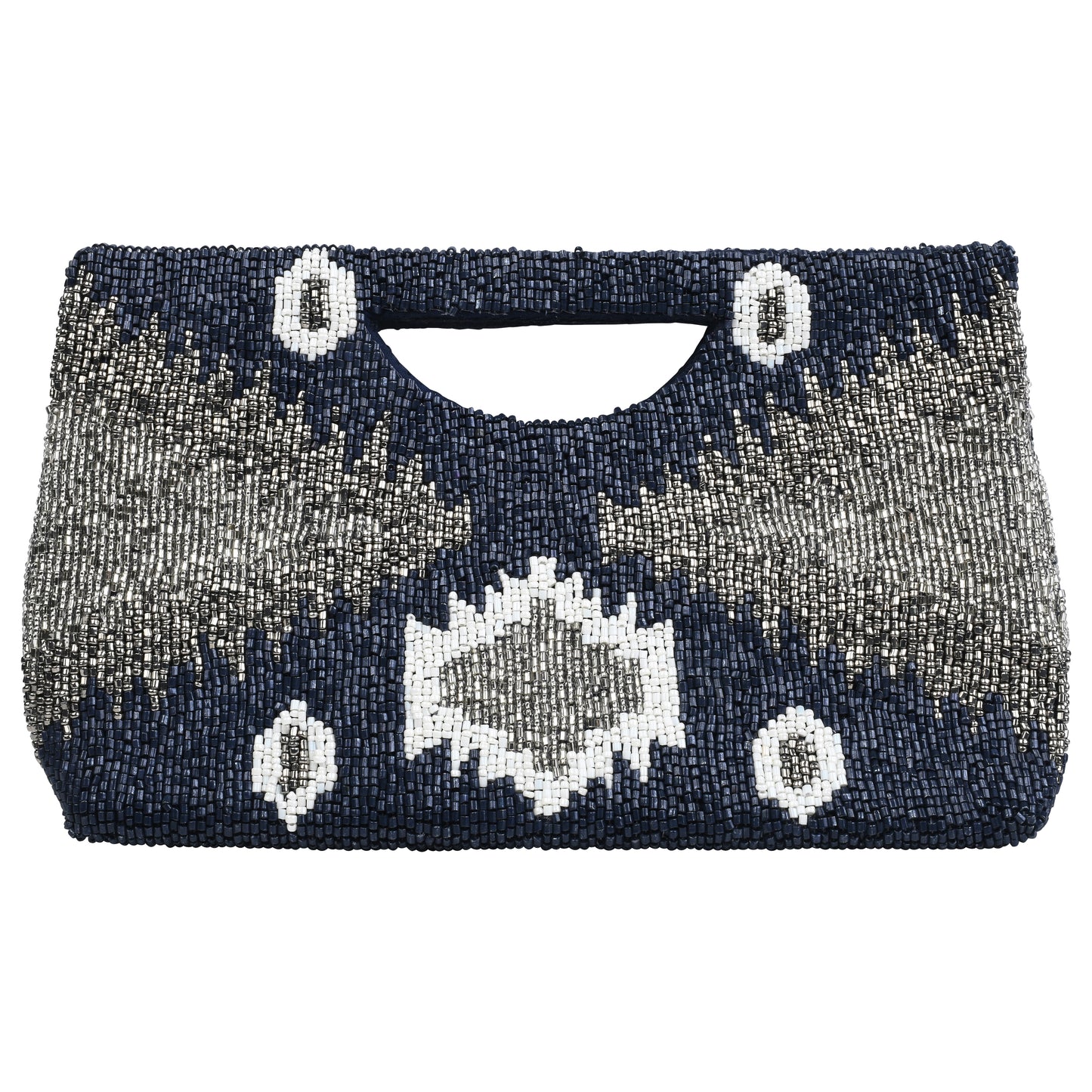 Onyx Half Moon Clutch