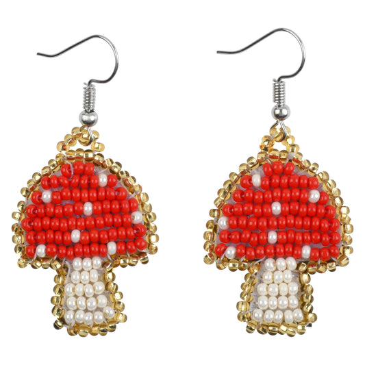 Mushroom Earrings