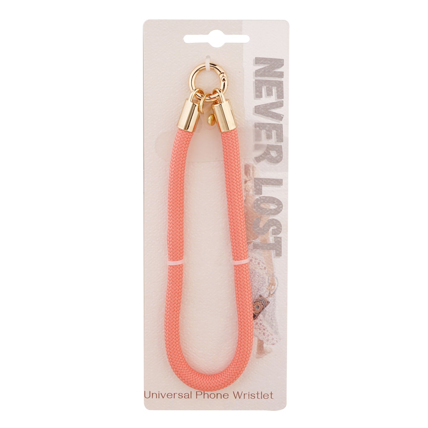 Chorded Phone Strap Pink