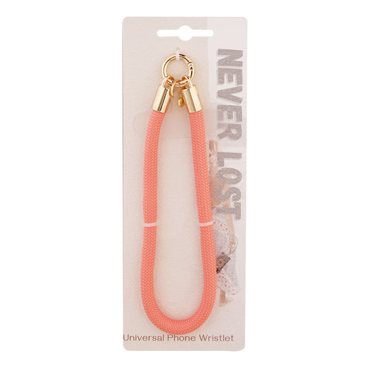 Chorded Phone Strap Pink
