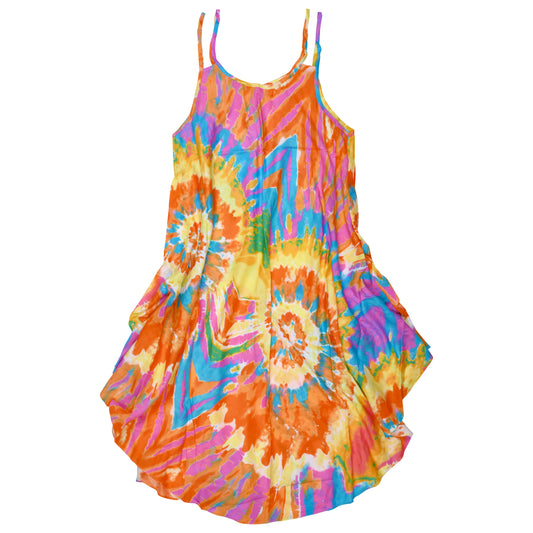 Two String Dress Tie Dye