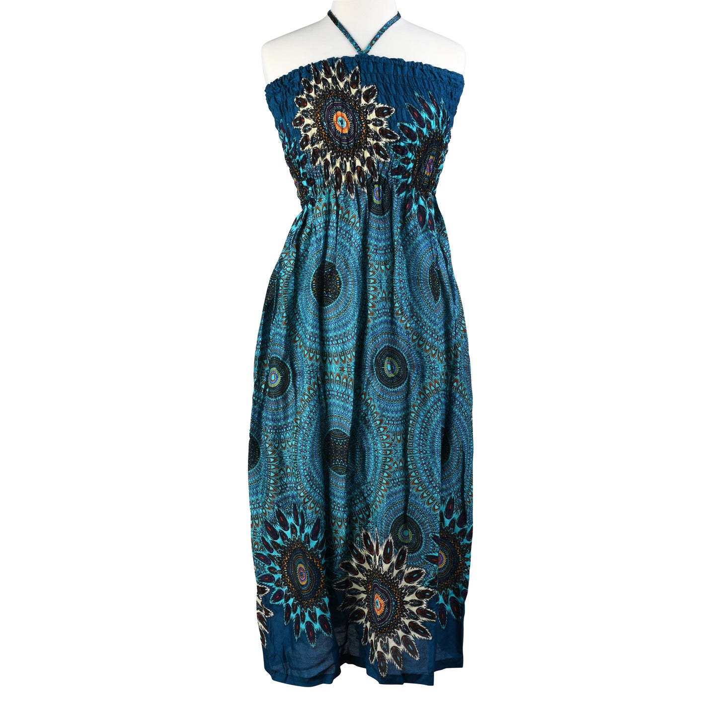 Drawstring Tie Front Dress