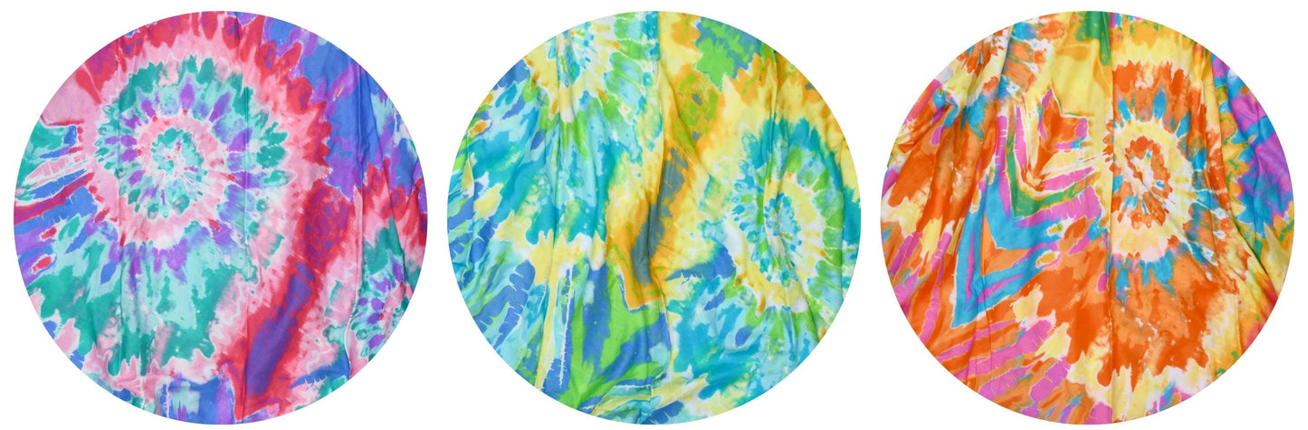 Fringe Kaftan Tie Dye