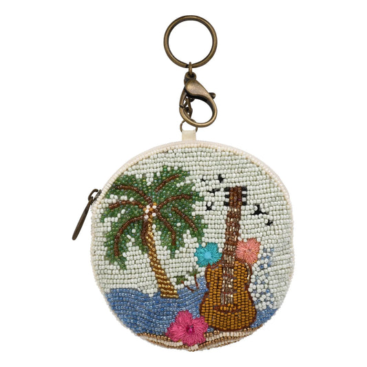 Hibiscus Keychain Pouch