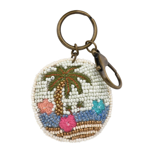 Hibiscus small Keychain Pouch