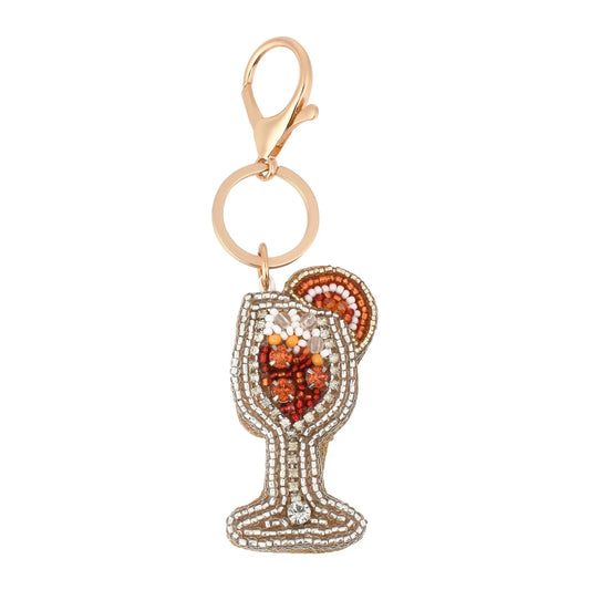 Orange Bag Charm