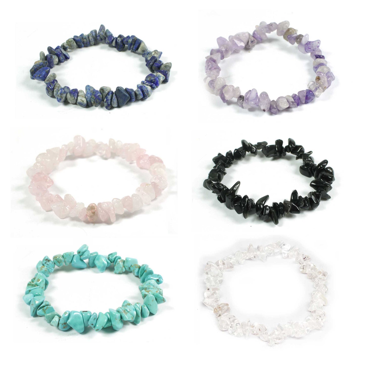 Gemstone Chip Bracelet
