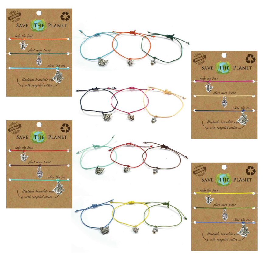 Save The Planet Bracelets