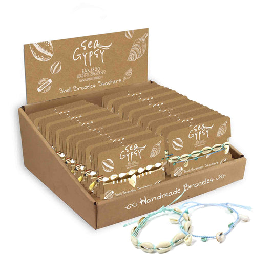 Sea Gypsy Cowrie Shell Anklet