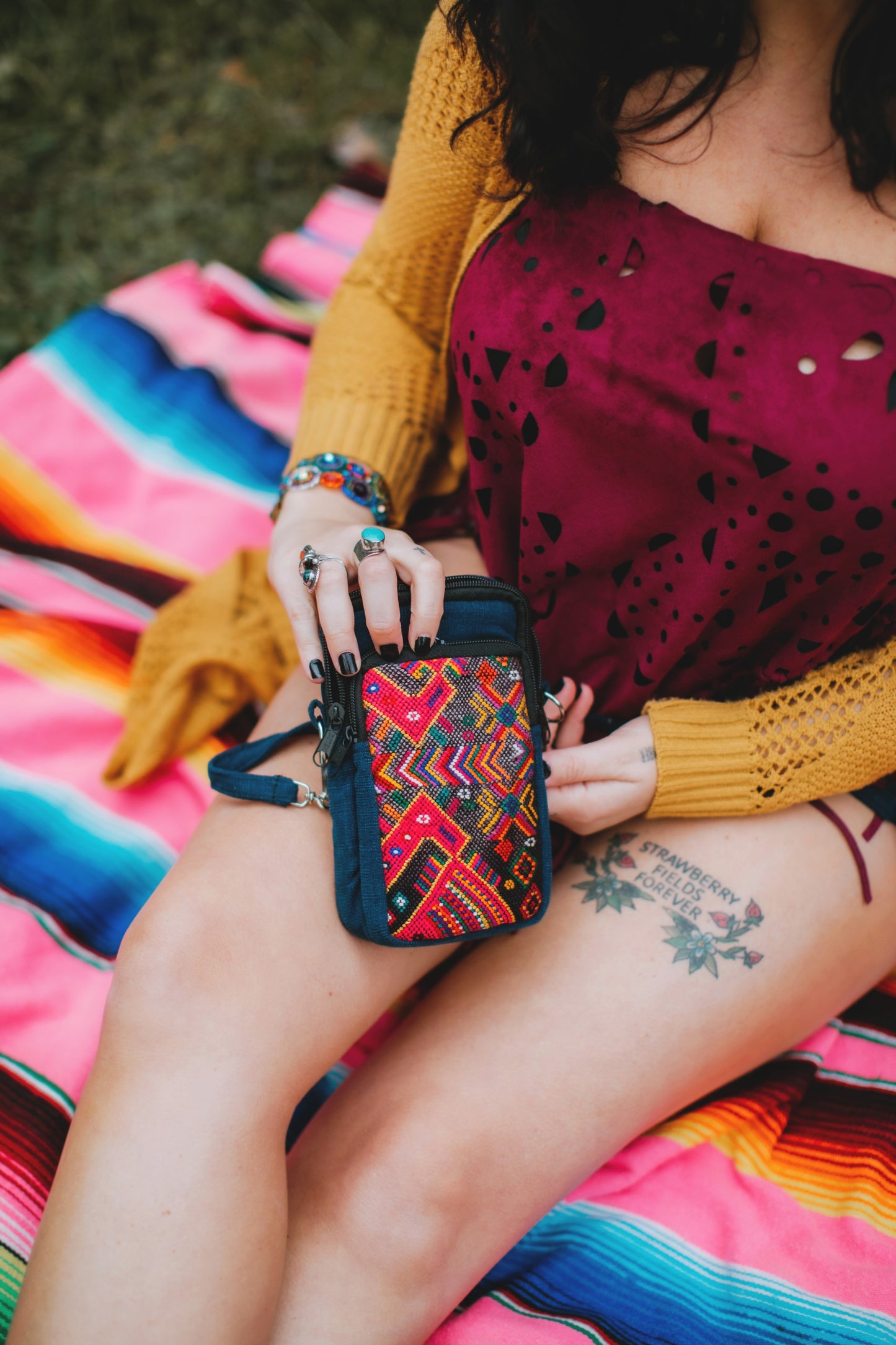 Huipil Crossbody Bag