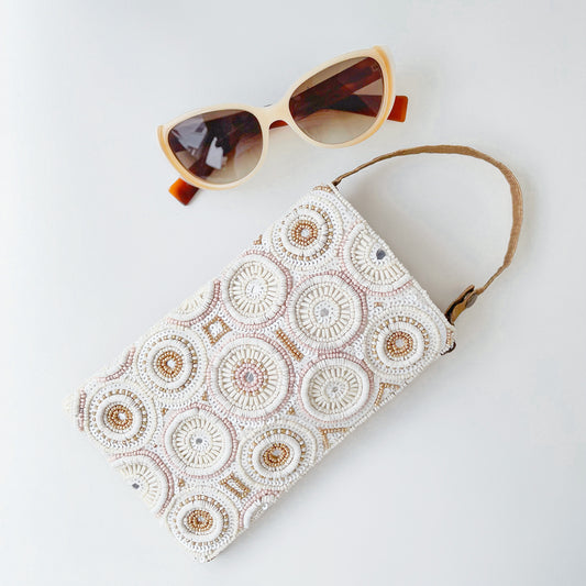 Gold Circles Club Bag