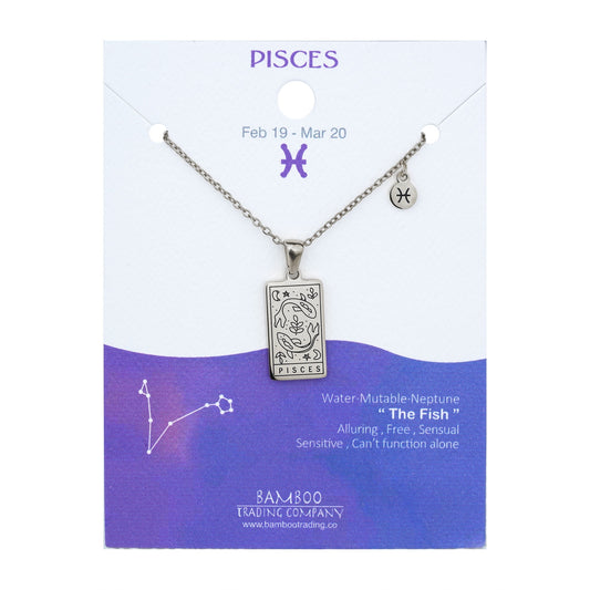 Zodiac Necklace Silver