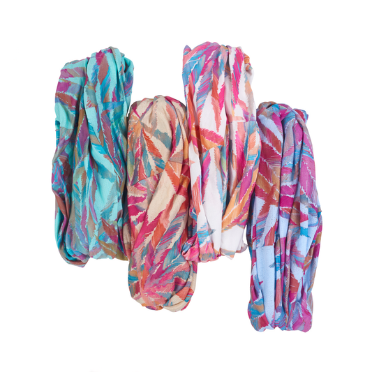 Feathers Head Wrap
