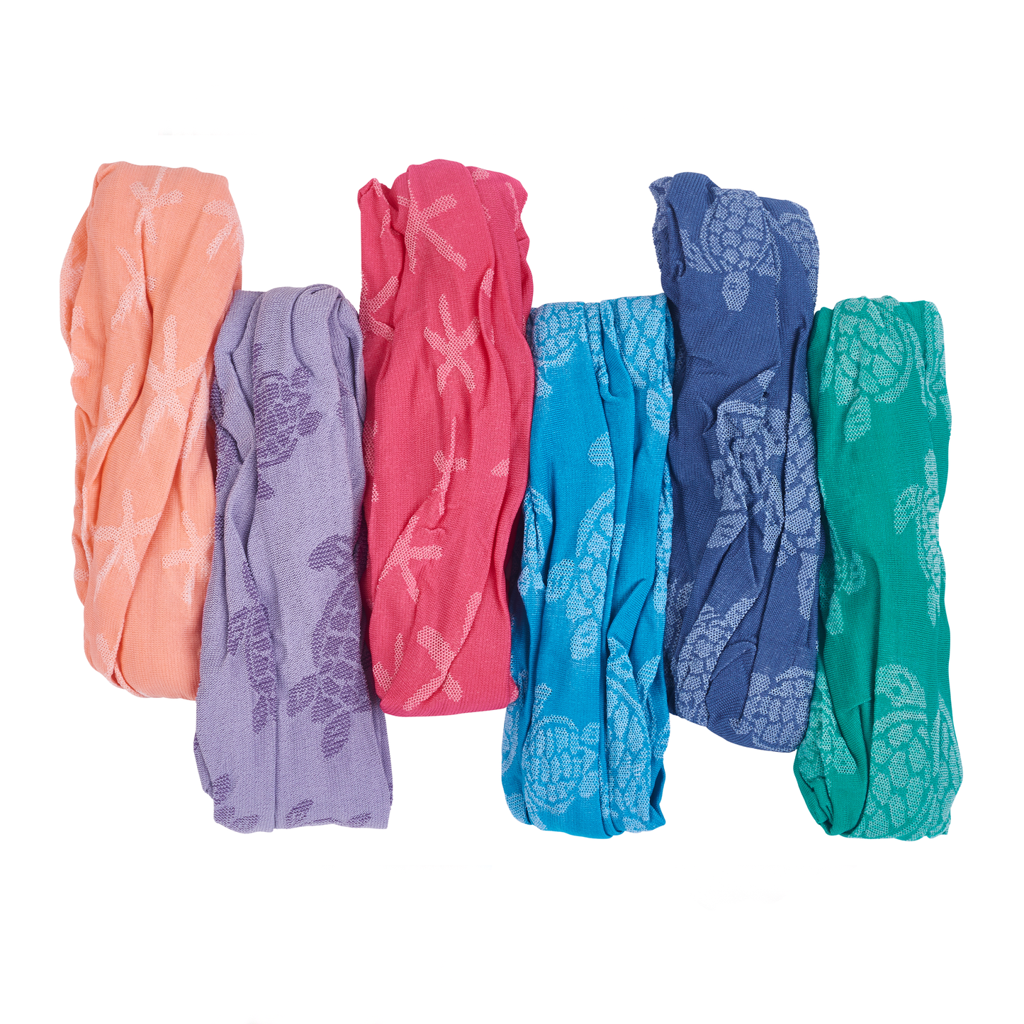 Turtles and Starfish Head Wrap