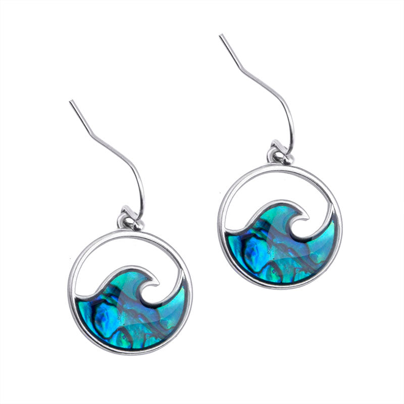 Single Wave Earrings