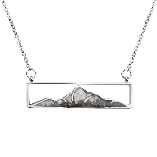 Mountain and Earth Necklaces