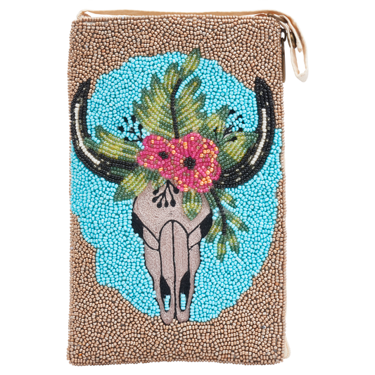 Boho Skull Club Bag