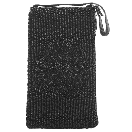 Night Bloom Black Club Bag