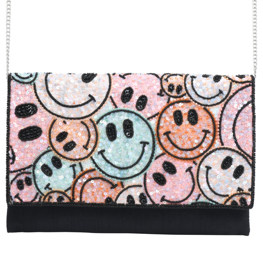 Happy Face Clutch