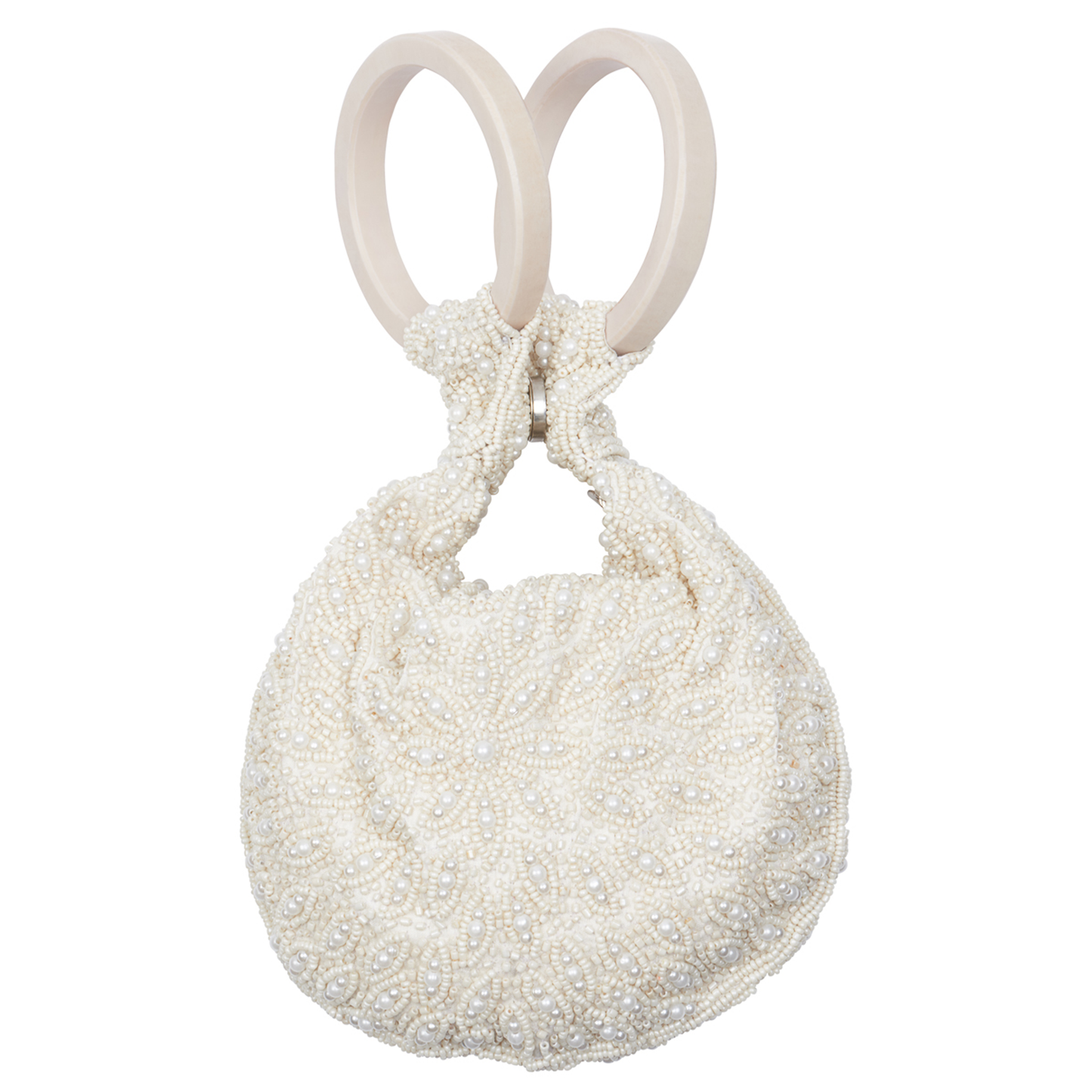 Pearl Floral Bangle Bag
