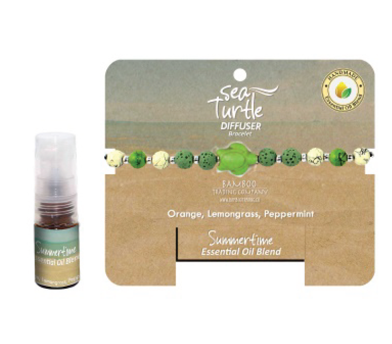 Sea Turtle Diffuser Bracelet