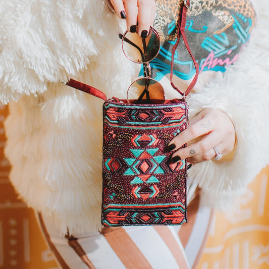 Southwest Aztec Club Bag