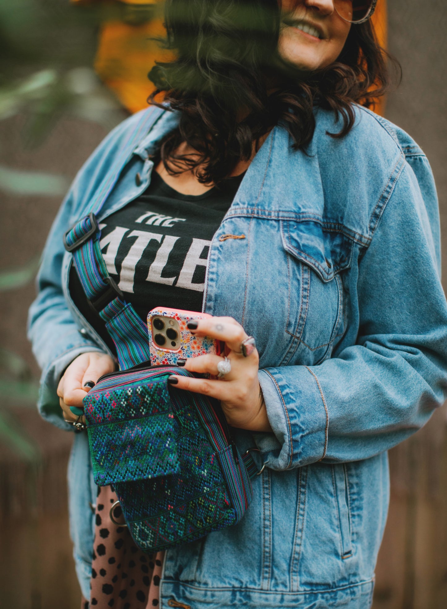 Huipil Crossbody with Pockets