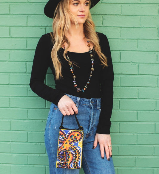 Boadie Octopus Club Bag by Sarah Walters