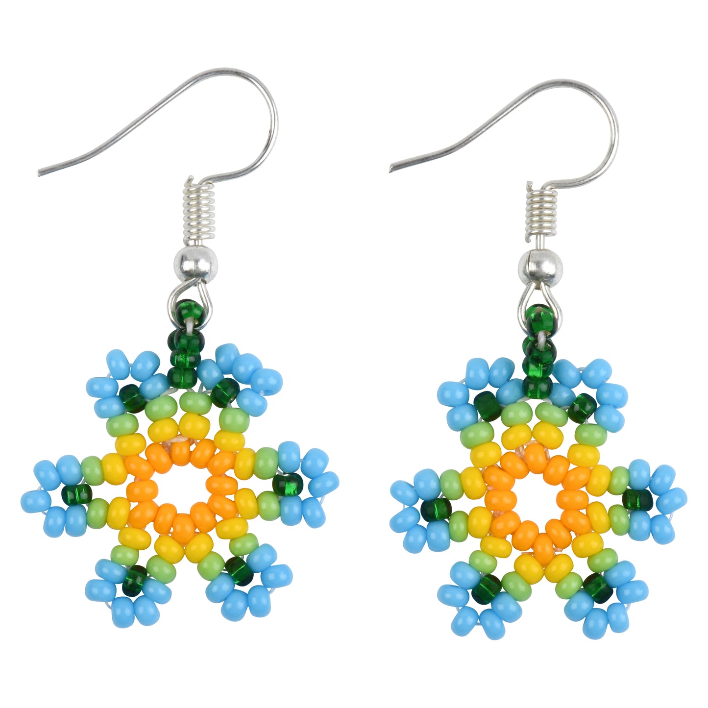 Flower Dangle Earrings