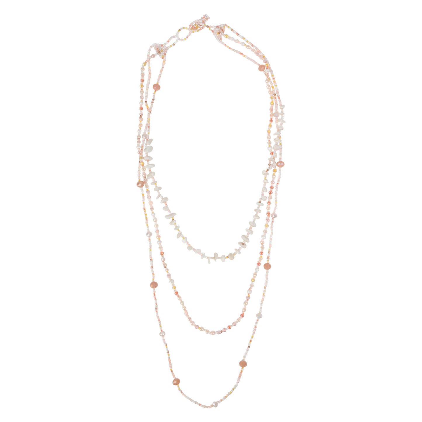 Pink Layered Necklace