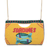 Sardines Half Moon Clutch