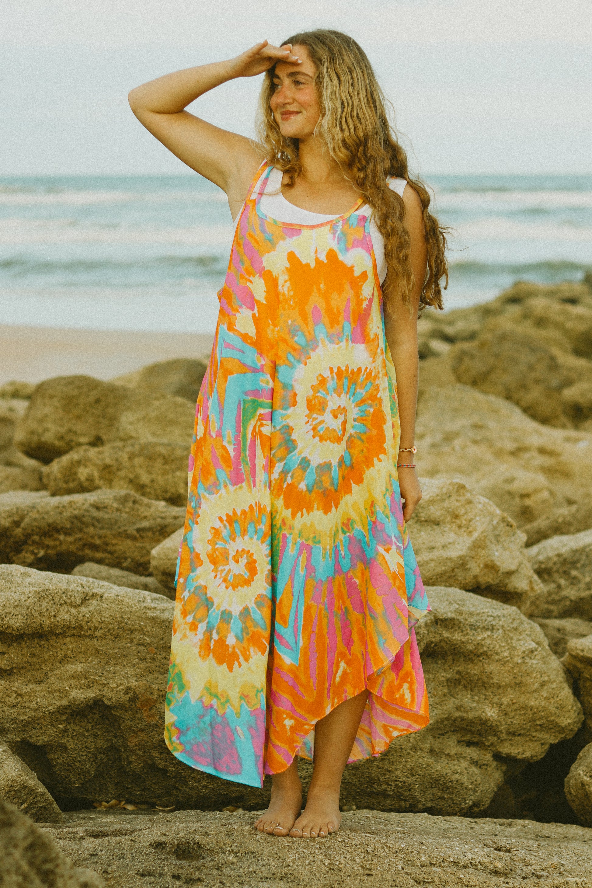 Two String Dress Tie Dye Bamboo Trading Company Two String Dress Tie Dye Bamboo Trading Company
