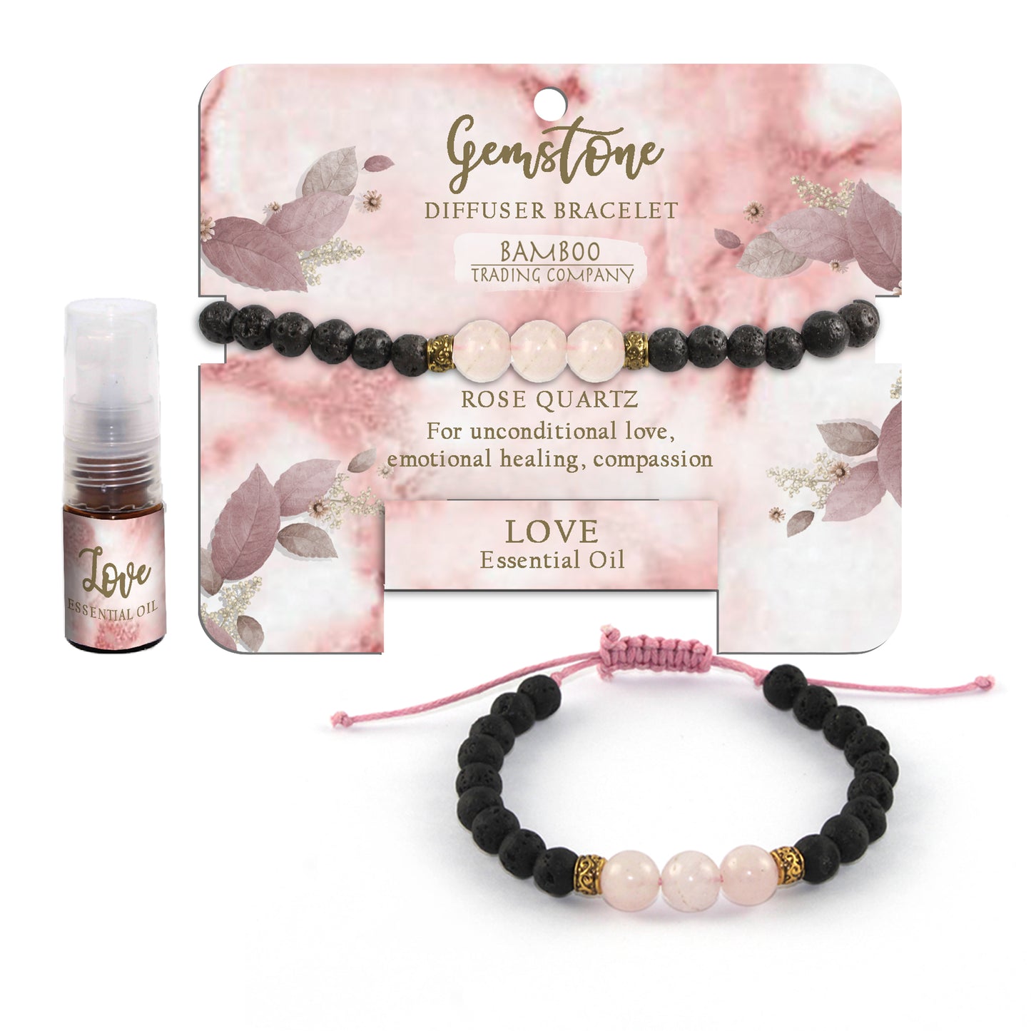 Gemstone Diffuser Bracelets