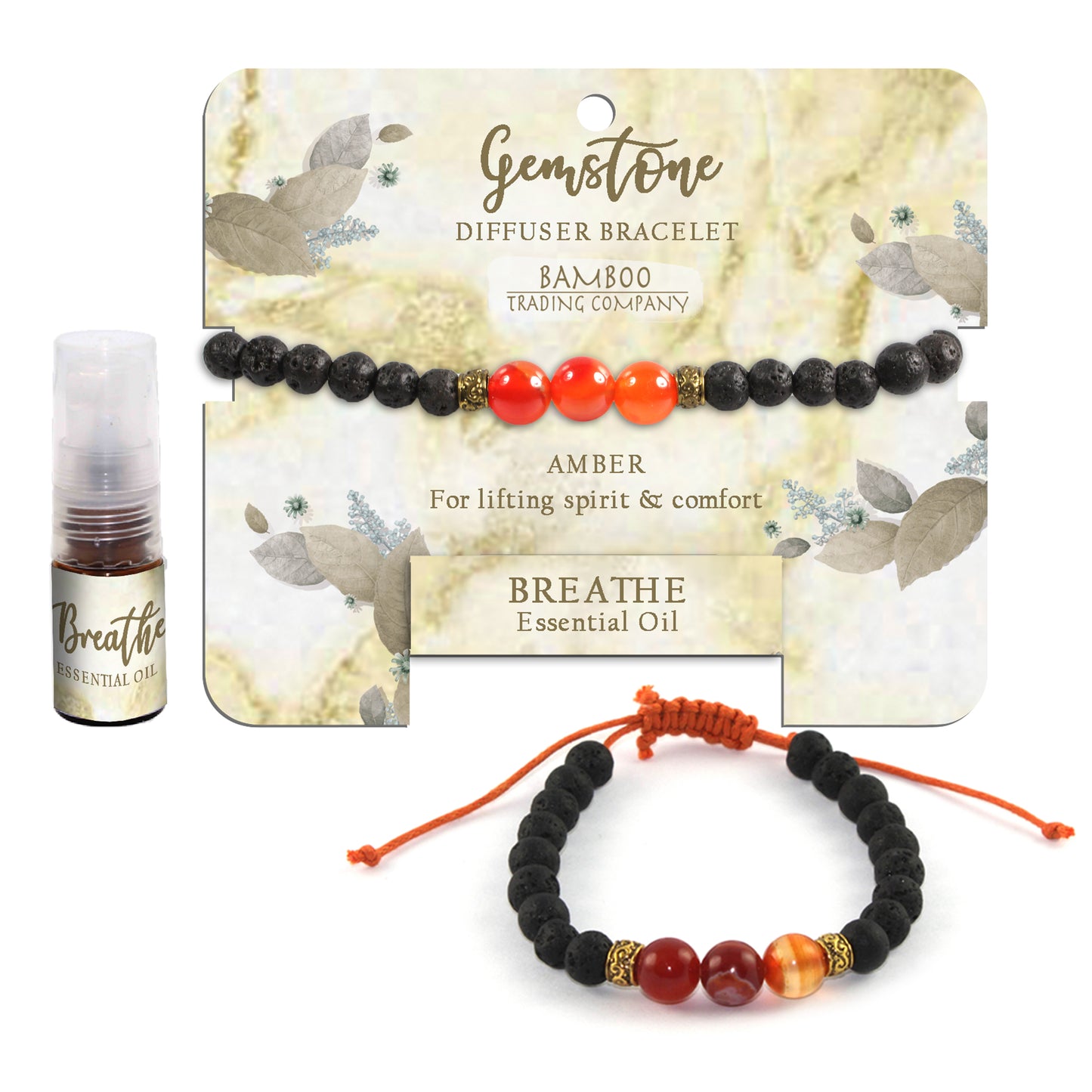 Gemstone Diffuser Bracelets