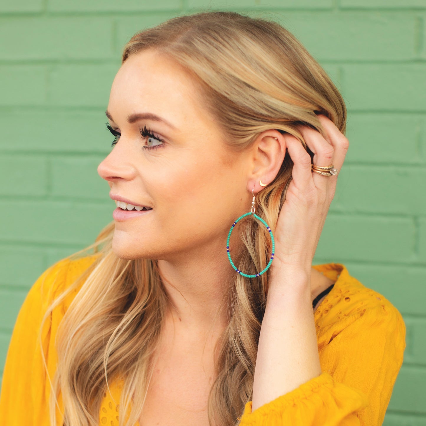 Delightful Hoops Earrings