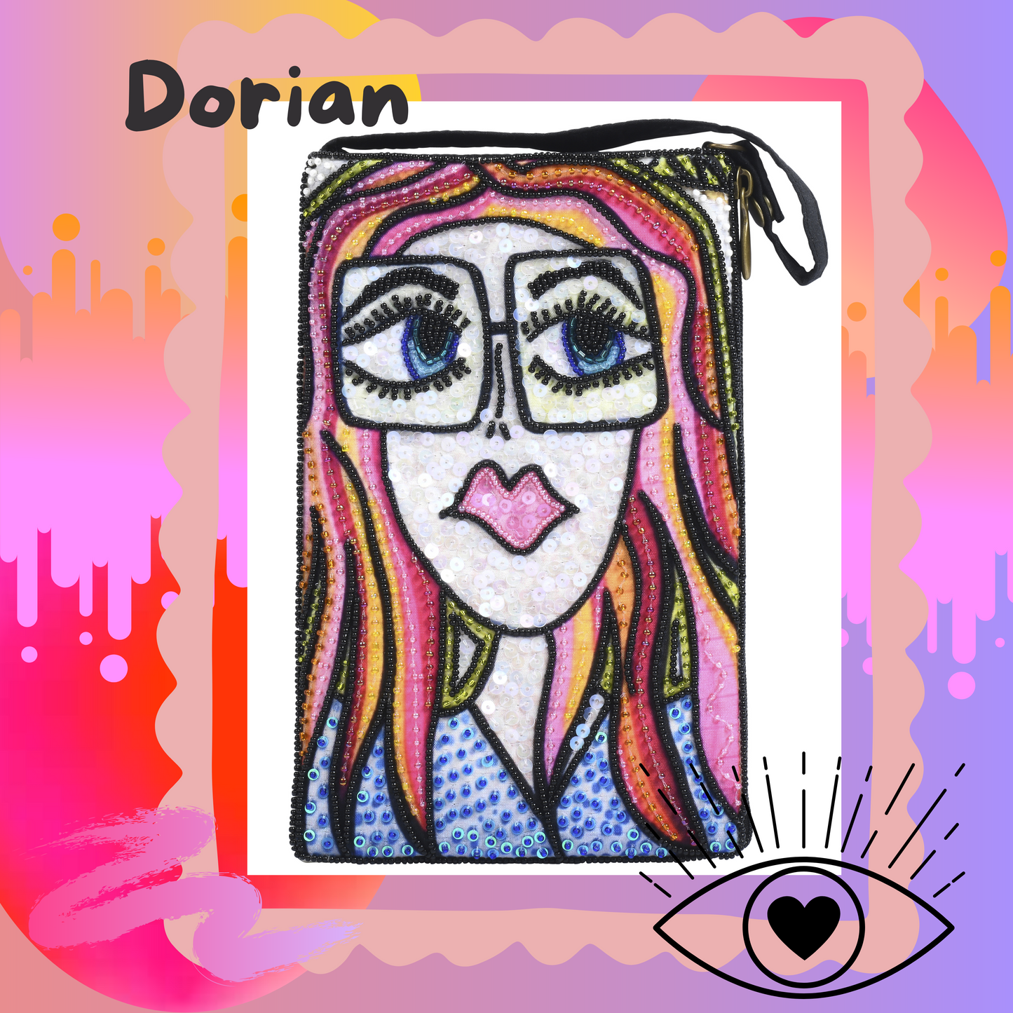 Dorian Club Bag by Sarah Walters
