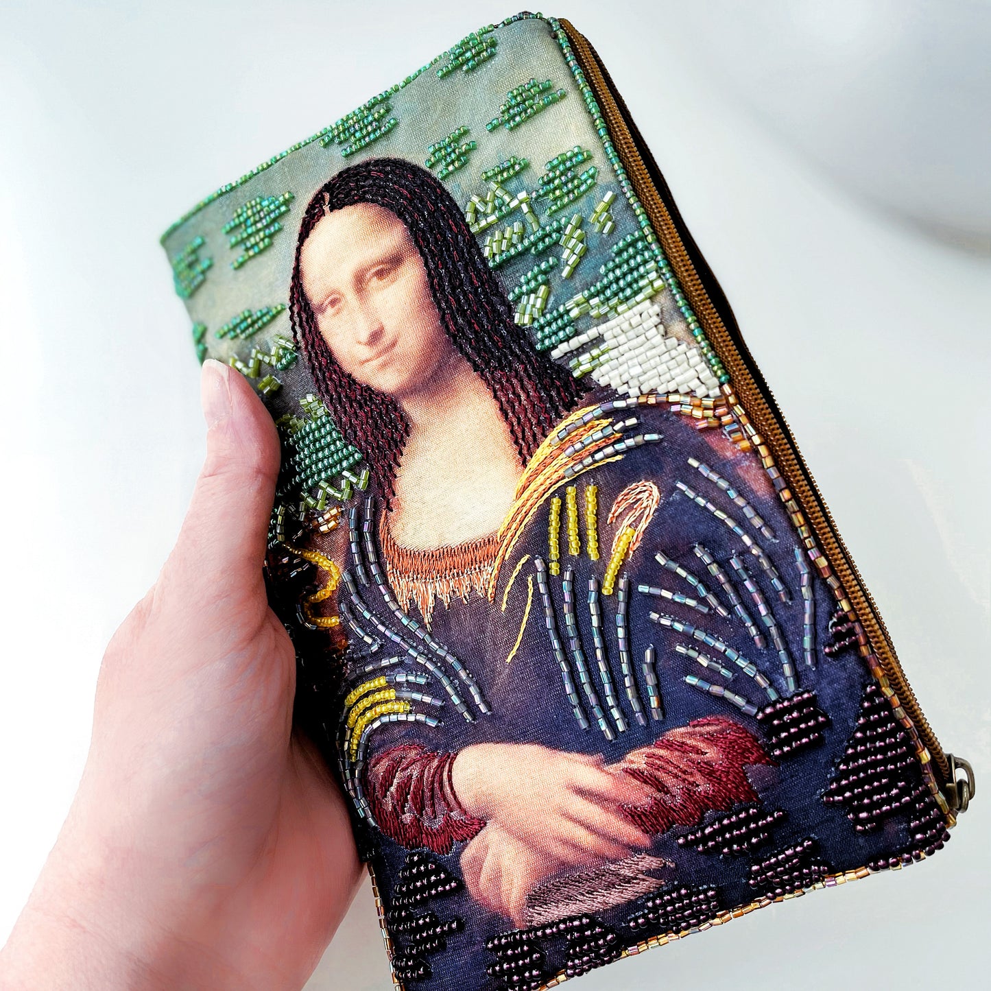 Mona Lisa Club Bag ~ Leonardo Da Vinci