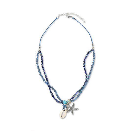 Cowrie Starfish Necklace