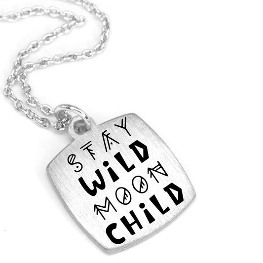 Wild and Free Moon Necklace
