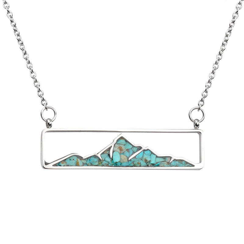 Mountain and Earth Necklaces