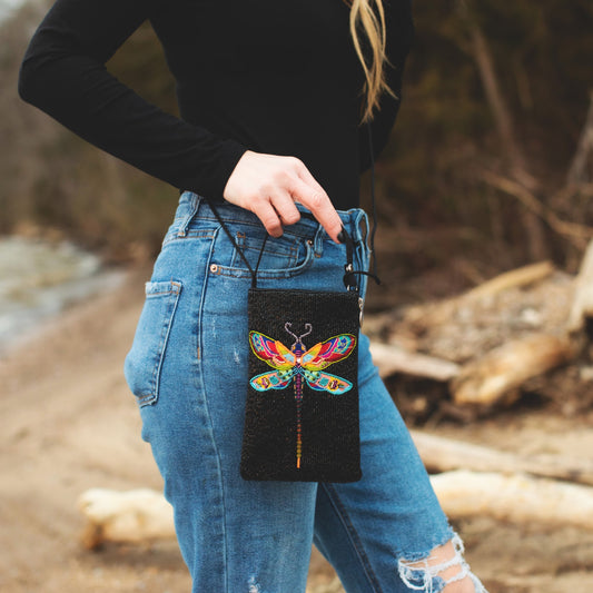 Colorful Dragonfly Club Bag