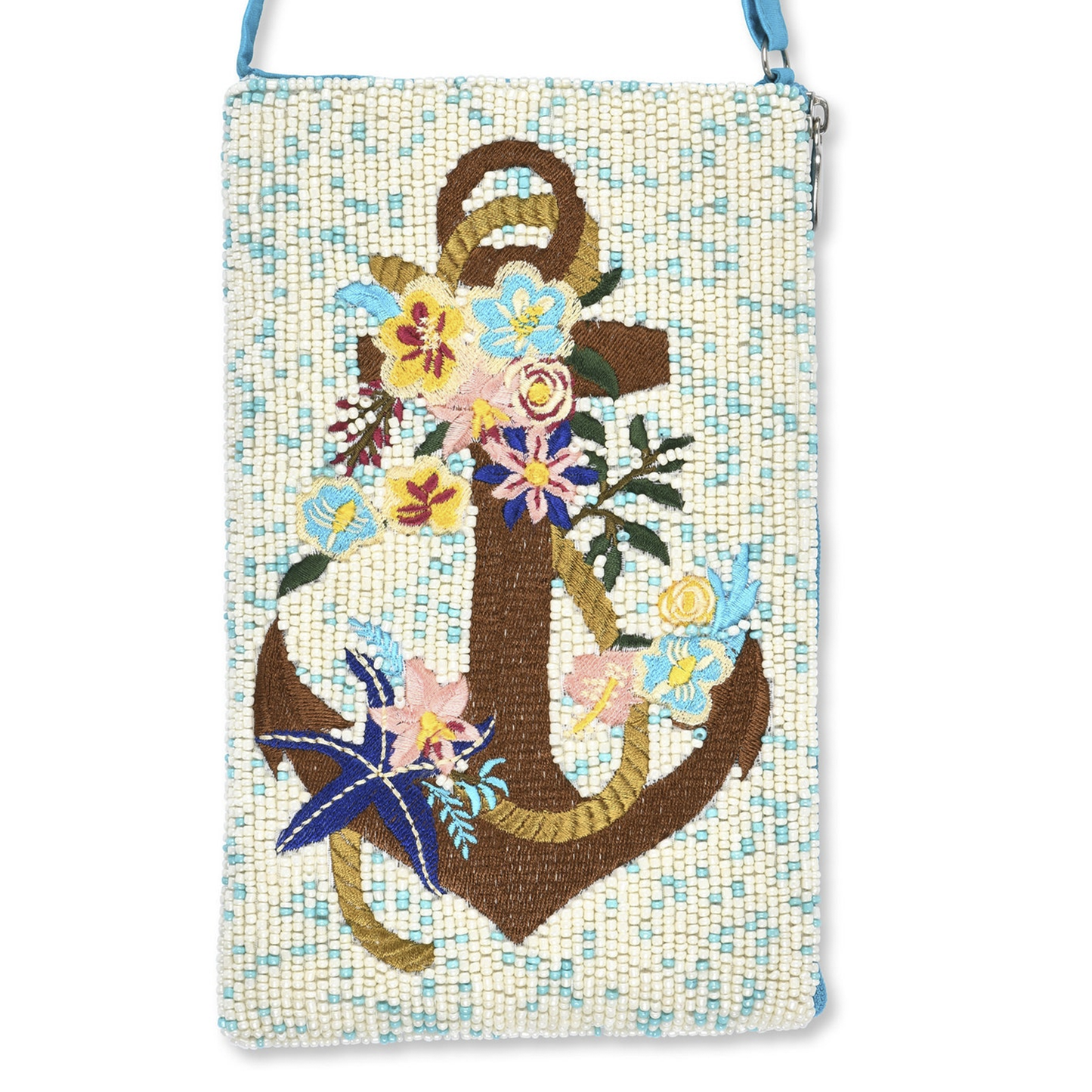 Floral Anchor Club Bag