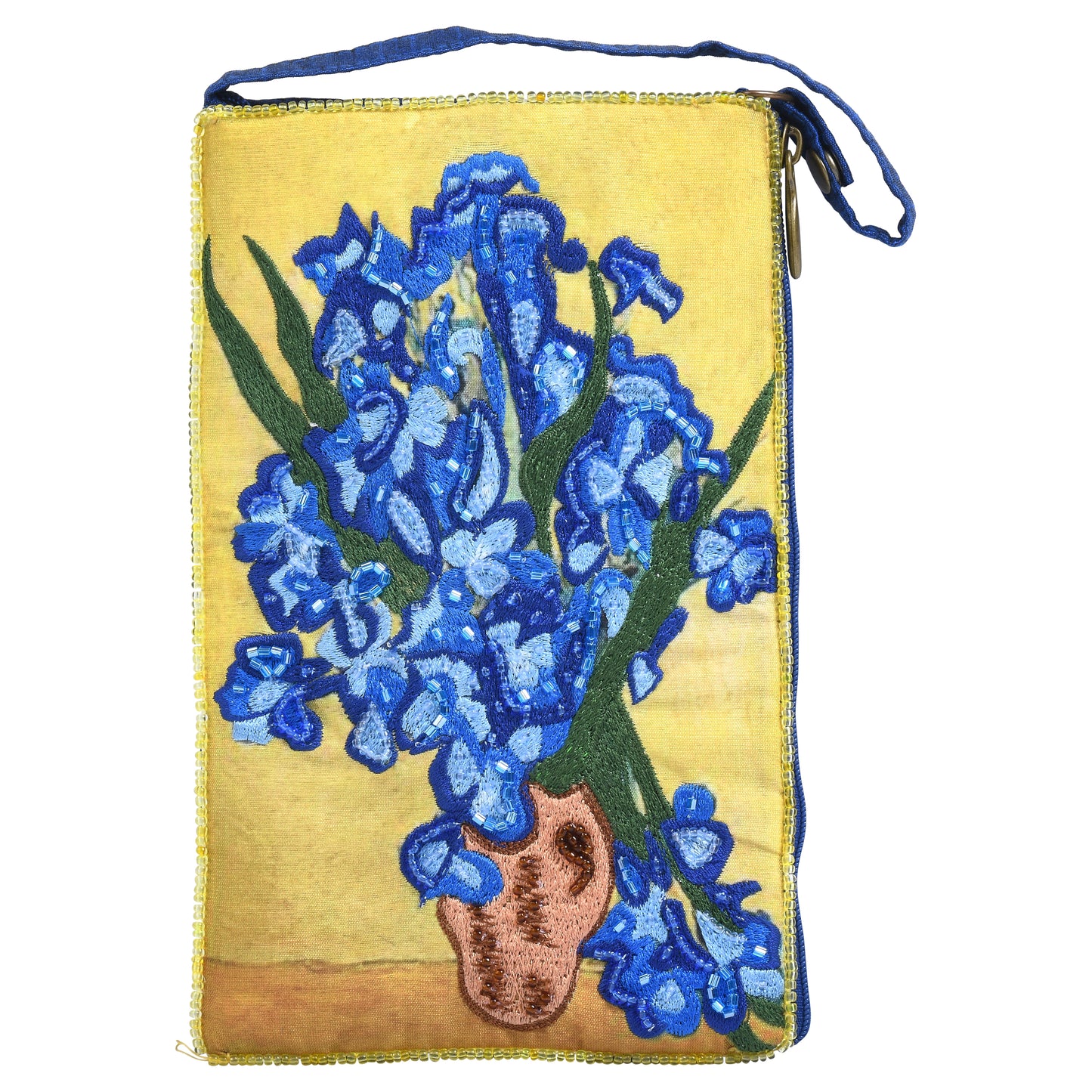 Iris Bouquet Club Bag ~ Van Gogh