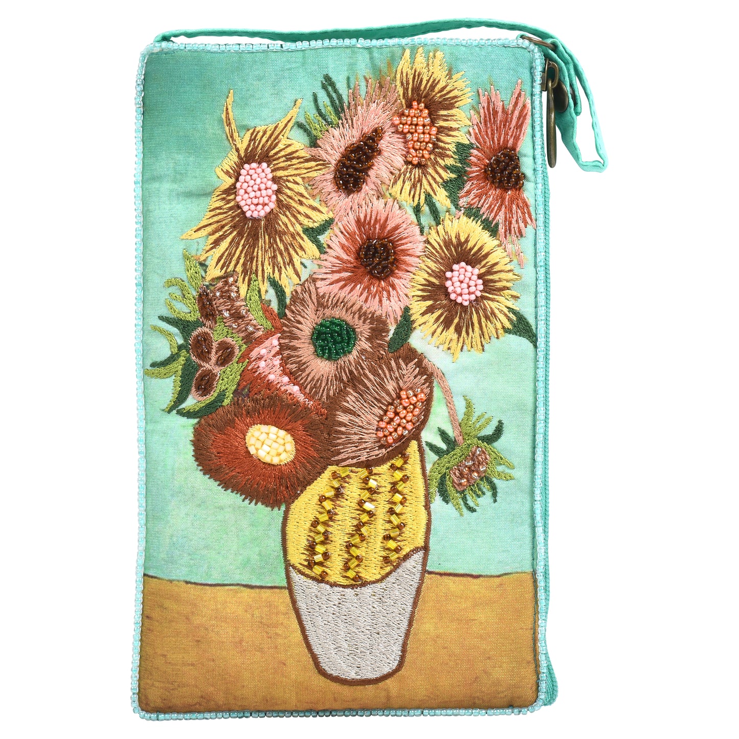 Sunflower Bouquet Club Bag ~ Van Gogh