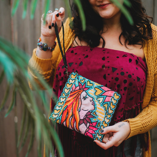 Libby Square Clutch by Sarah Walters